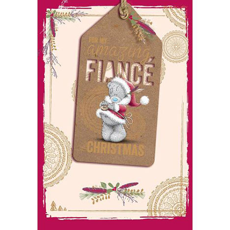 Fiance Me to You Bear Christmas Card £3.59